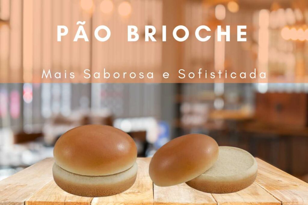 Pão de Brioche para Hambúrguer